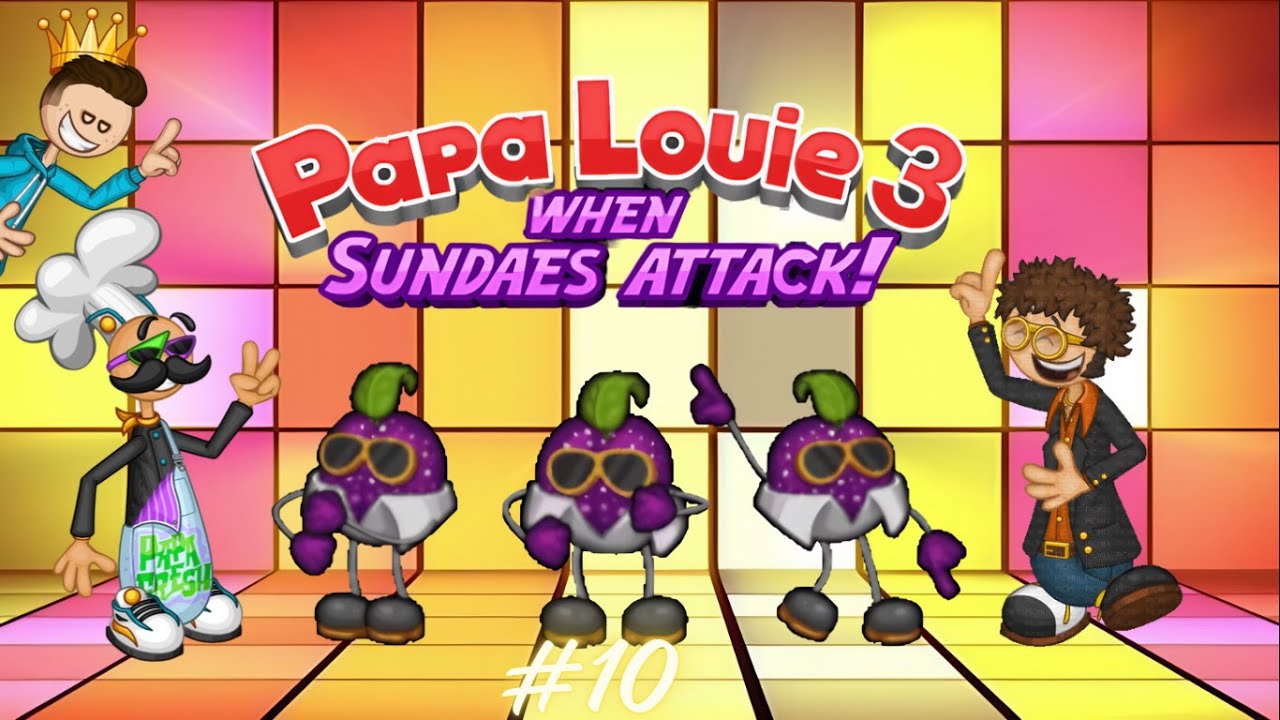 Timm dances with Disco Plumms!! Papa Louie 3 When Sundaes Attack #10 (2024)