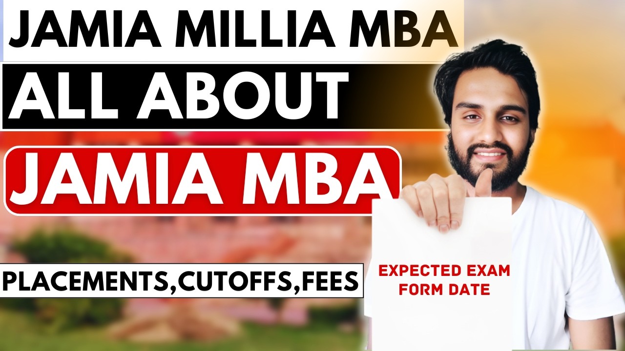 Jamia Millia Islamia MBA 2026🔥Fees, Cutoff, Placement & Admission Process 😲Worth It?