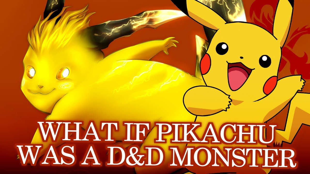 D&D Wildshape: Pikachu | D&D Monster Stat Block Conversion