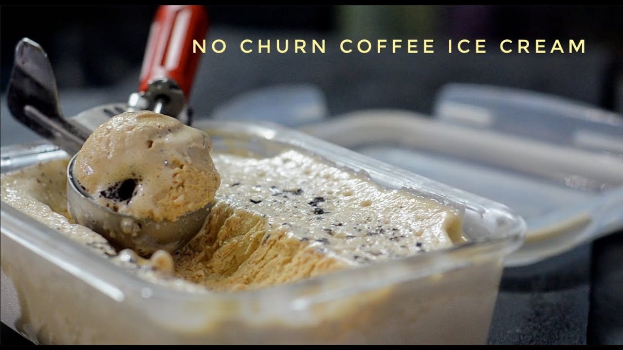 No Churn Coffee Ice Cream | Coffee Ice Cream Recipe | Ice Cream | #StayHome #WithMe - Reena Ki Rasoi
