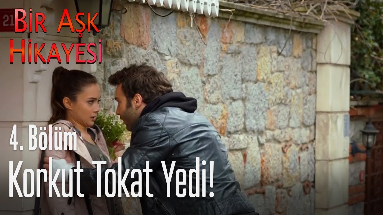 Ceylan'dan Korkut'a sert tokat - Bir Aşk Hikayesi 4. Bölüm