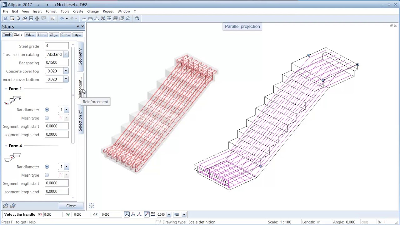 Allplan How to 044: Reinforcement with PythonParts