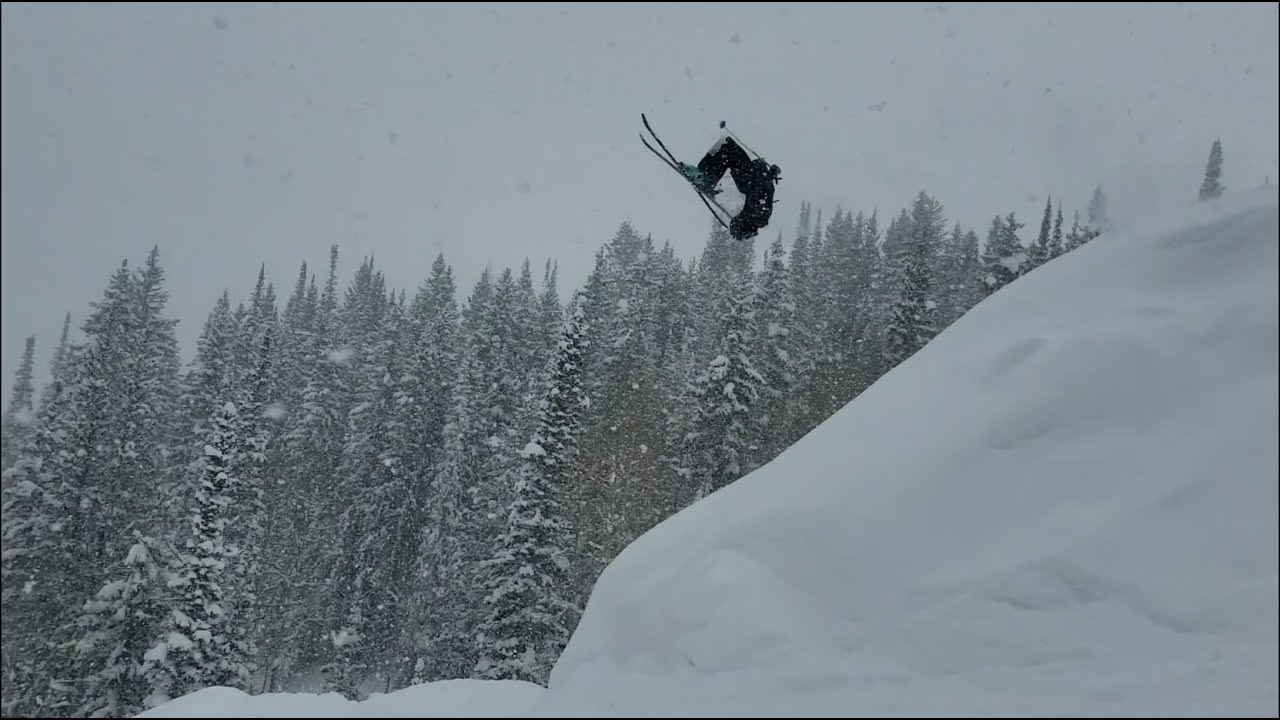 Solitude and Brighton cliffs in Utah's snowiest season ever