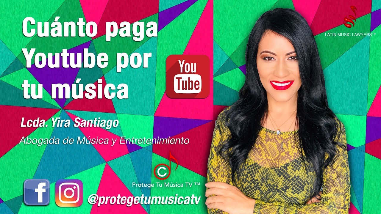 Cuánto paga Youtube por tu música | Regalías de Youtube | Cómo gano dinero en Youtube ABOGADO MUSICA