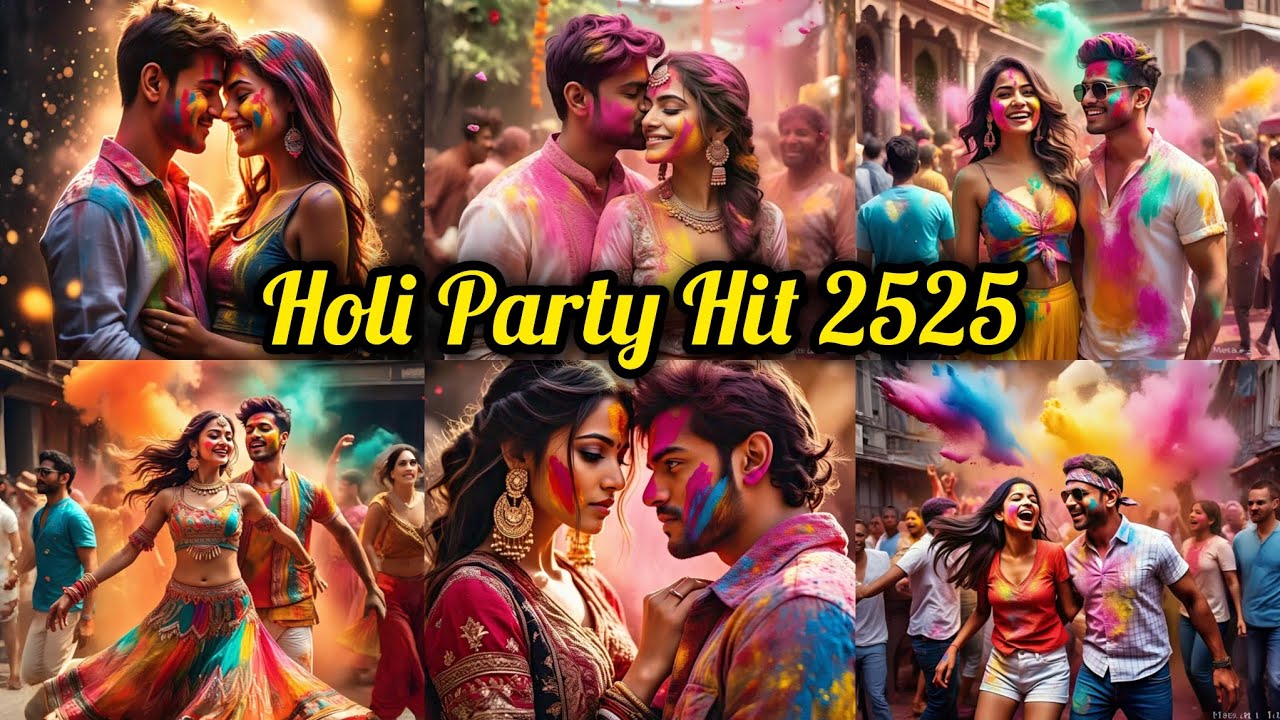 Holi Party Hit 2025 | NoN Stop Jukebox | Best of Hindi Dance song #sonymusicindia