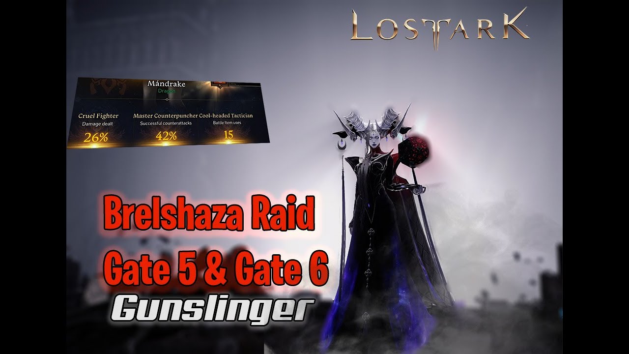 F2P Gunslinger Phantom Legion Raid Gate 5 & Gate 6-Cruel Fighter