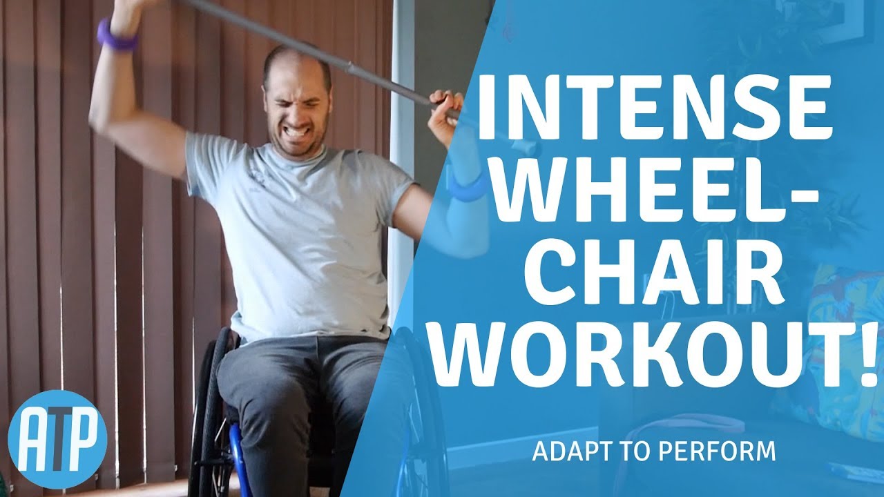 BURN FAT With This Wheelchair Workout! (20 Min HIIT)