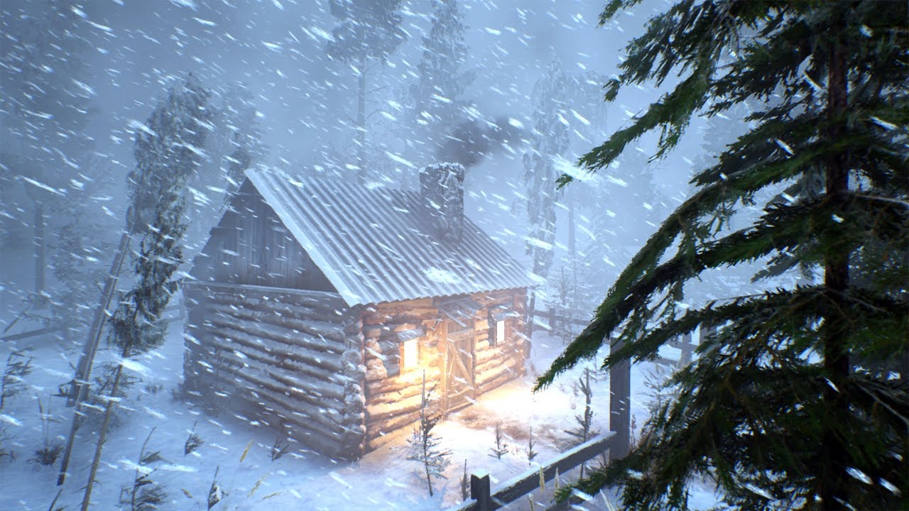 MIGHTY SNOWSTORM | Freezing Blizzard & Howling Wind Sounds for Deep Sleep | Subzero Polar Stillness