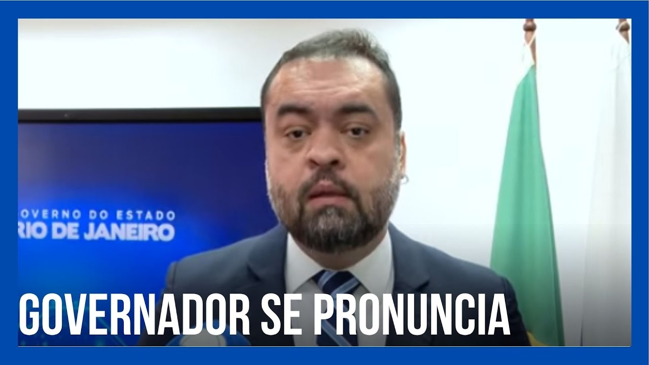GOVERNADOR FALA SOBRE MEGAOPERAÇÃO NA PENHA