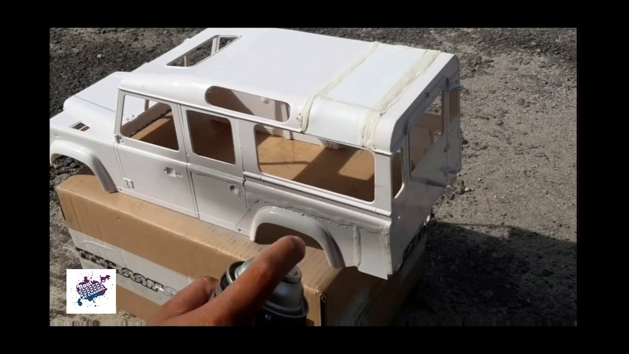 RC Defender D110 DIY Custom body build 313mm wheelbase