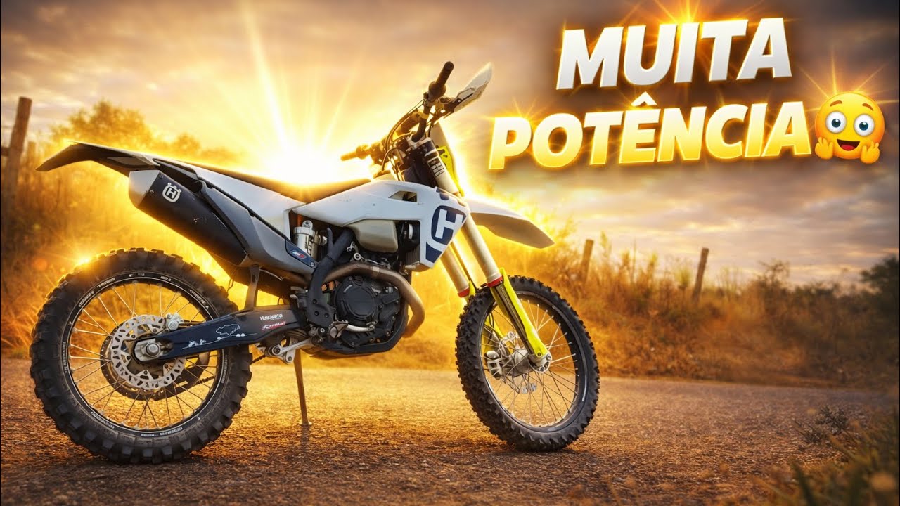 1º RIDE  DE HUSQVARNA 450 NO MATO ! | MILTON