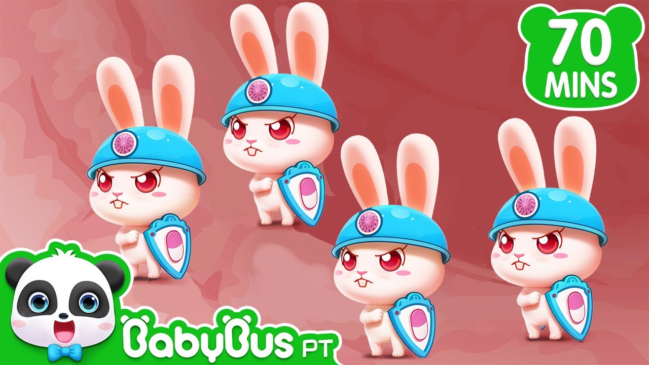 Sem Medo de Tomar Remédio | Os Germes Estão Chegando | Desenho Animado | BabyBus Português