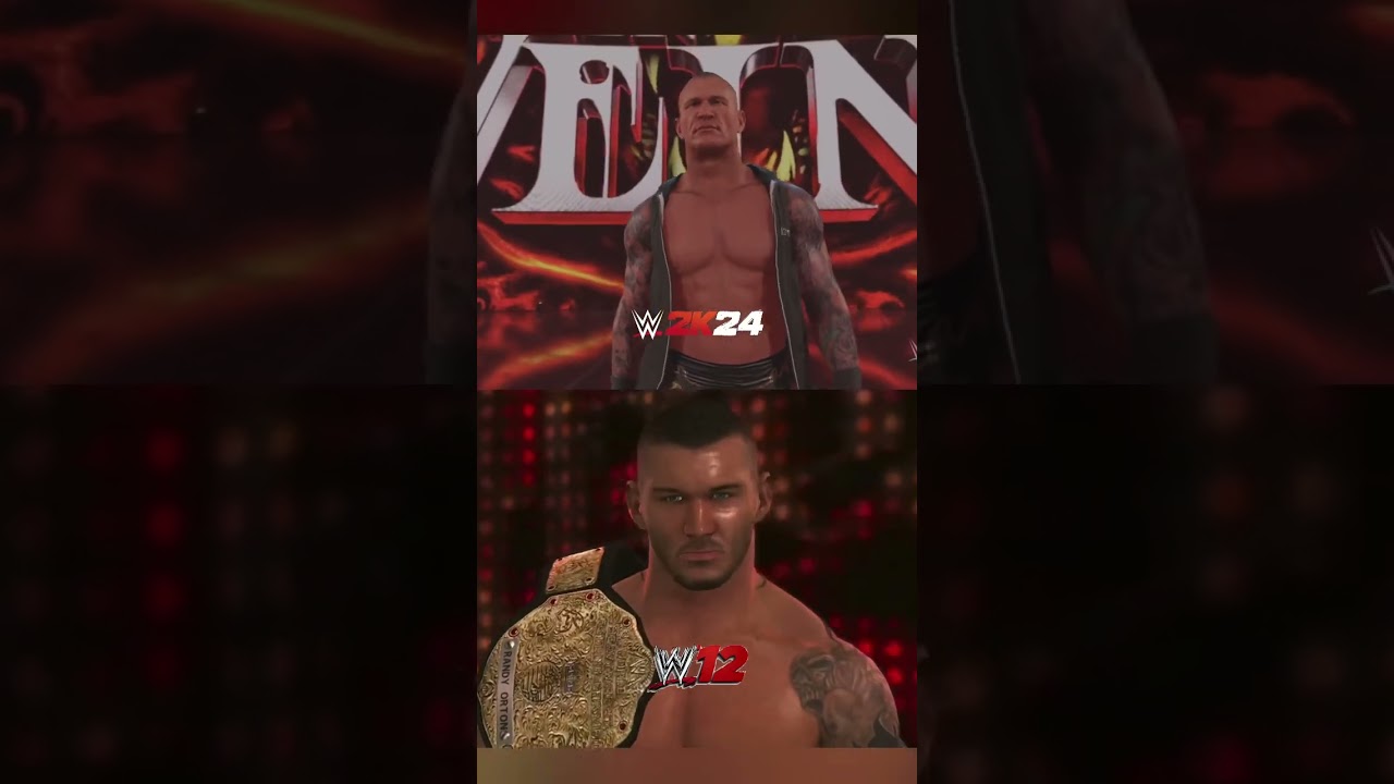 3 причины, почему WWE 12 лучше WWE 2K24! #wwe2k24 #wwegames #shorts