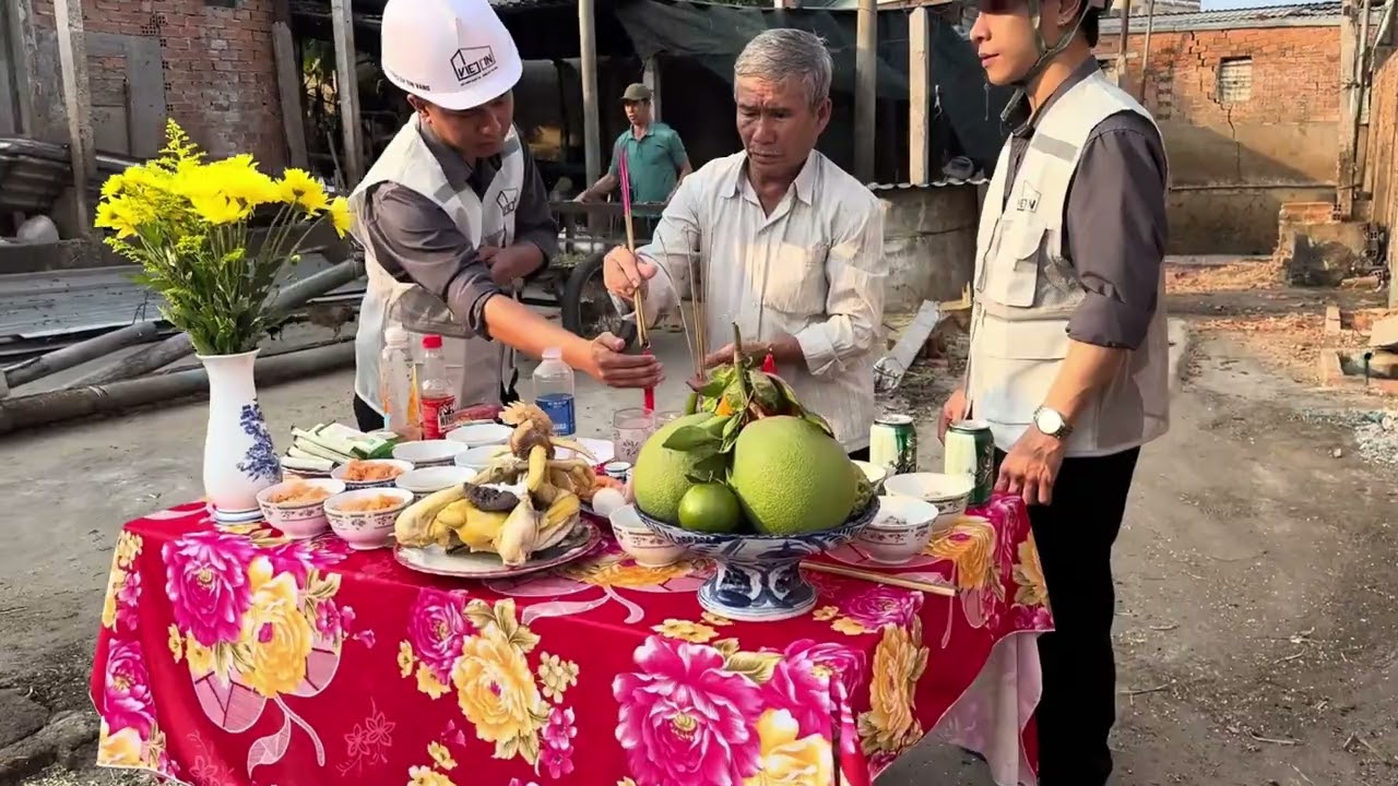 Lễ Khởi Công Xây Dựng Tại Củ Chi | Xây Dựng Việt Tín