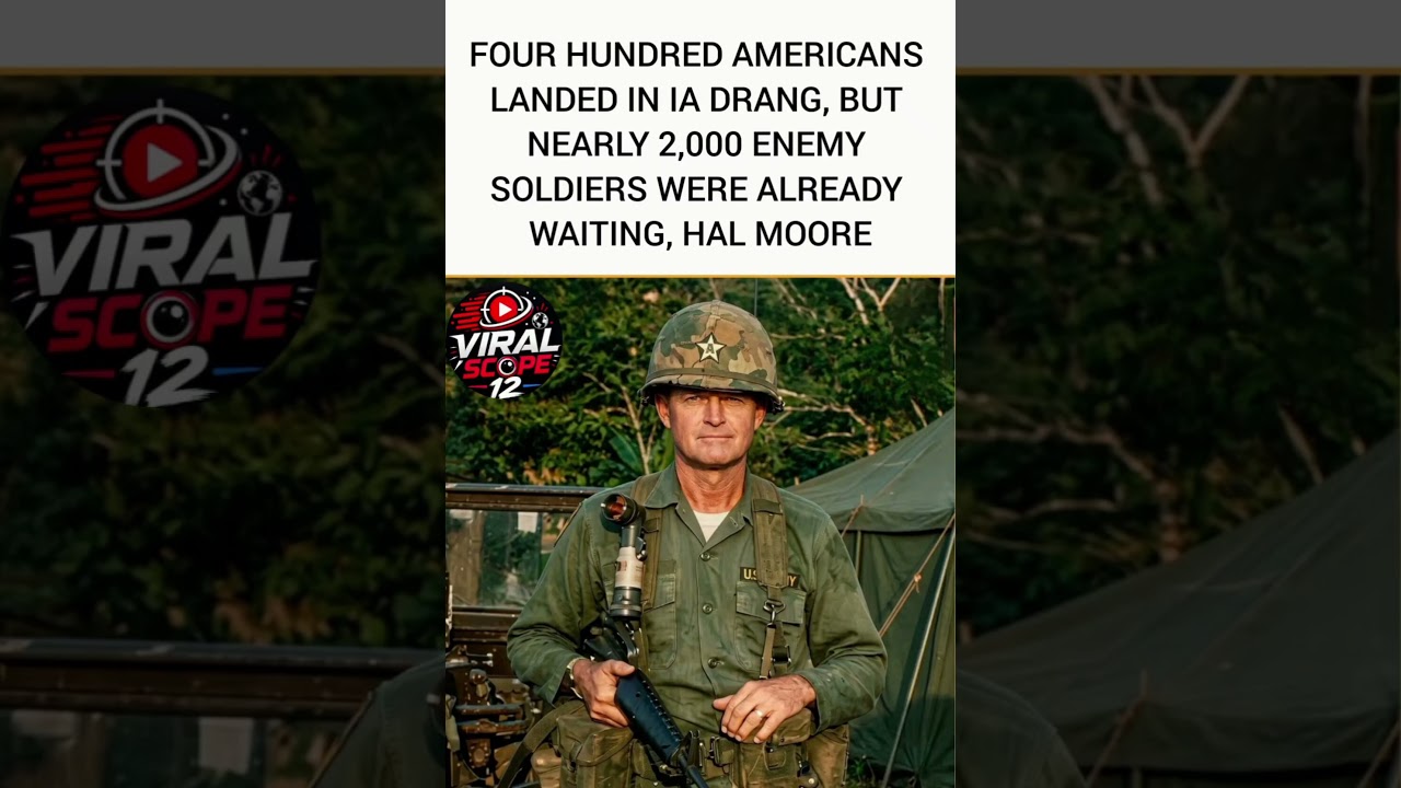 Hal Moore&rsquo;s Deadliest Trap in the Vietnam War!🪖🔥#HalMoore #IaDrangValley#VietnamWar #MilitaryHistory