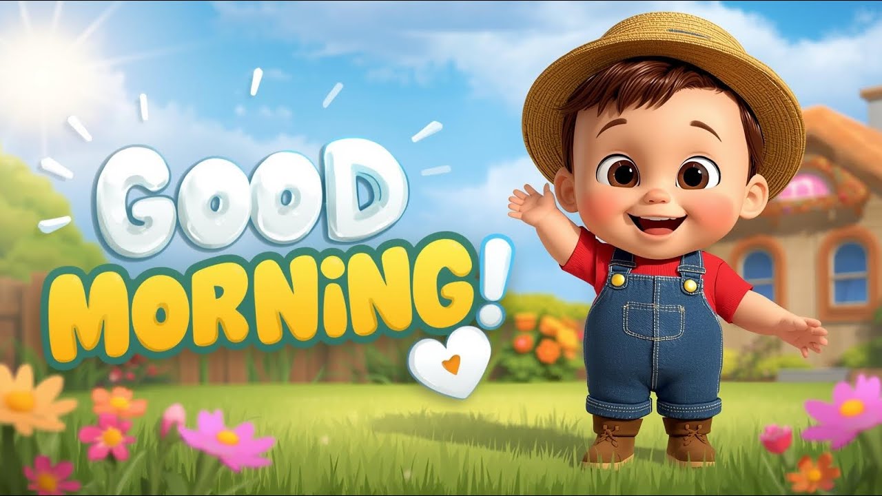 Good Morning Song ☀️ | Wake Up & Play with Millo 🌈 | Fun Kids Rhyme #childrenssong #goodmorningsong 