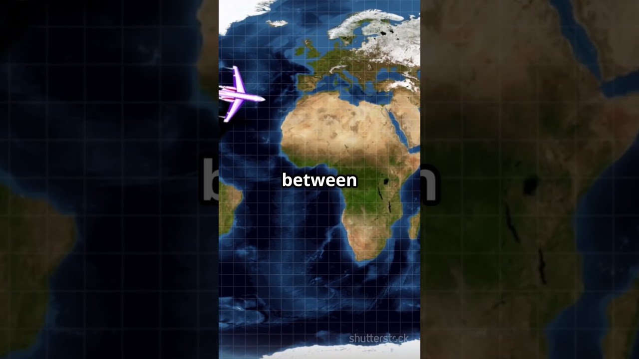 Why Do Planes Fly in Curved Paths? #airplane #flying #shorts