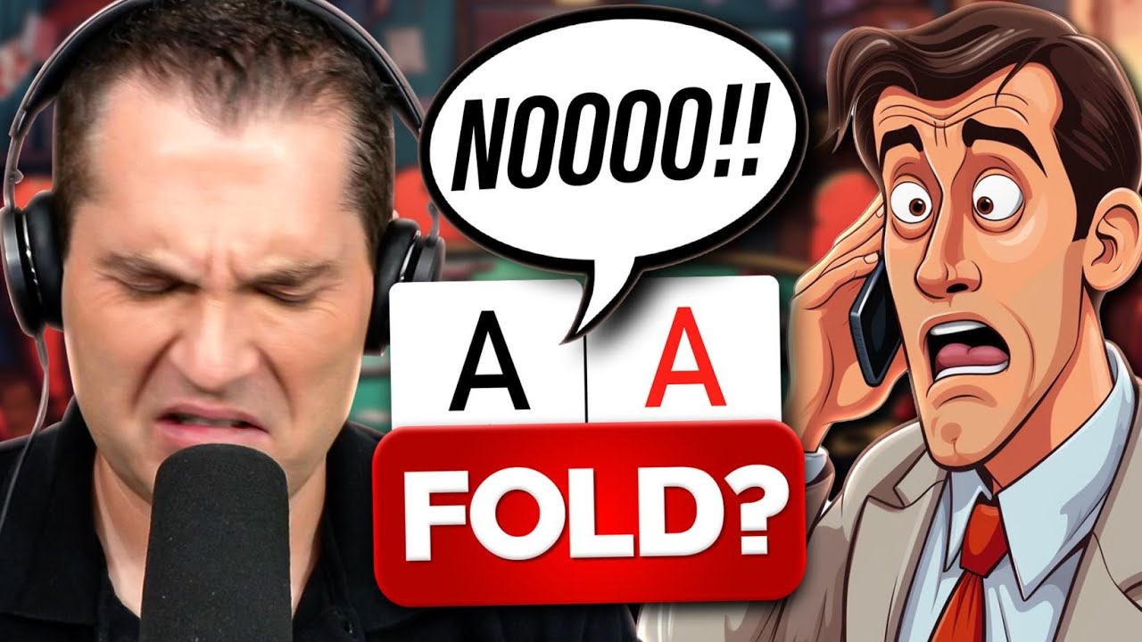 Folding Pocket Aces in a 4 bet Pot?