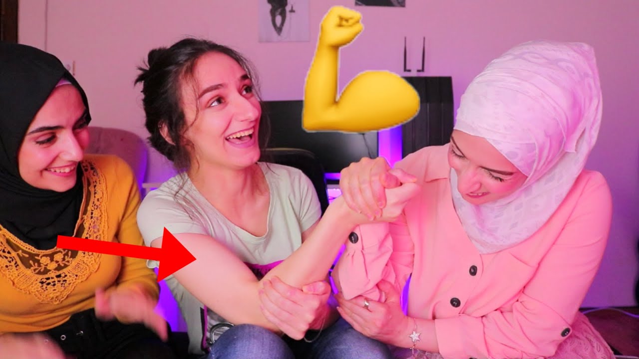 أول مكاسرة بين البنات 💪🏻 خسارة فادحة😂