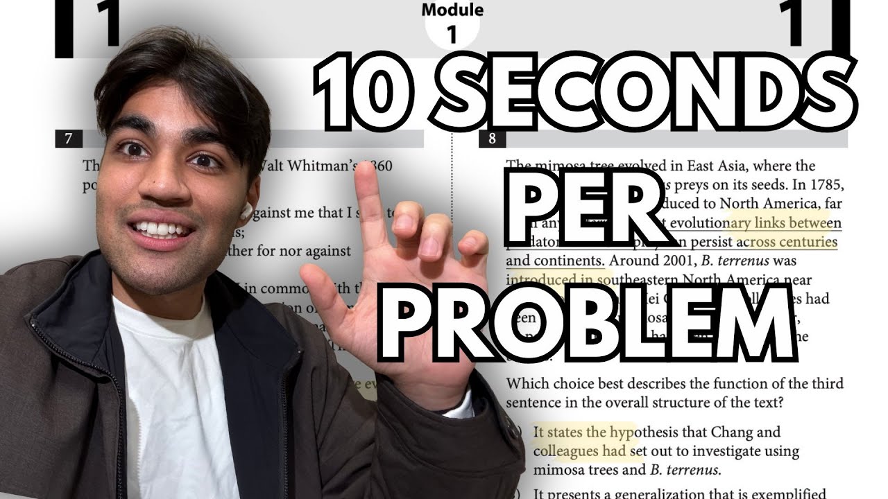 How to Hack the 2026 SAT in 10 Minutes