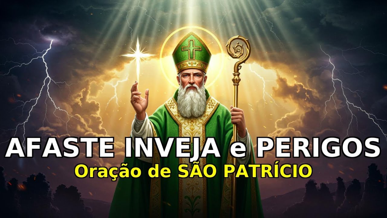 Oração de São Patrício Que Afasta Inveja e Proteção!