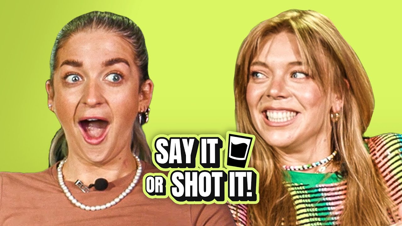 Love Island, sex parties & Ibiza secrets 👀 | Becky Hill - Say It Or Shot It 🥃