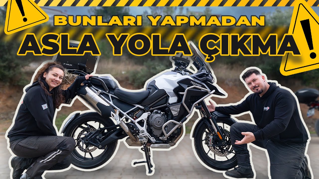 Motosiklet ile Sürüş Öncesi Yapılması Gereken Kontroller / Motosiklet Merkezi
