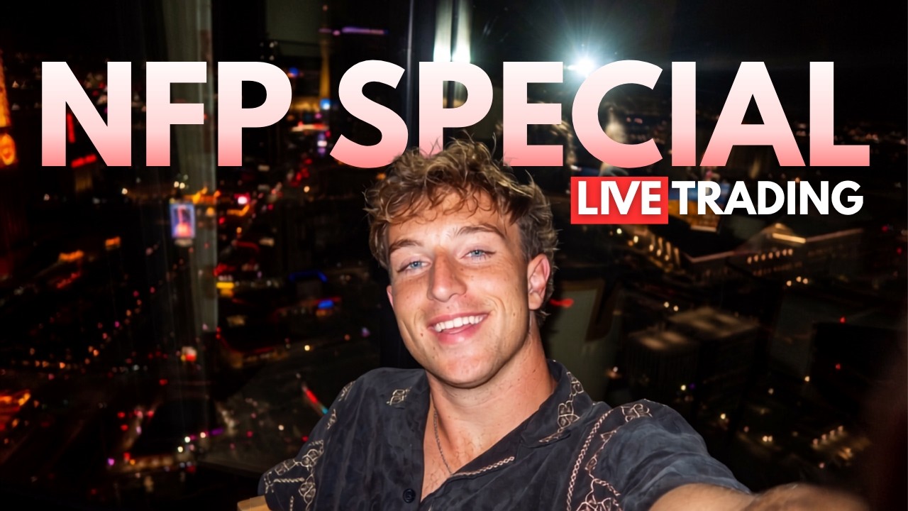 🟢NFP Special Live Trading NQ/ES/GOLD | DodgysDD Live From Las Vegas!