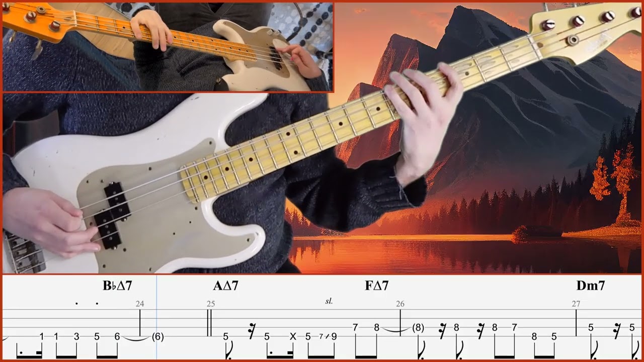 Men I Trust - Show Me How - Bass Tab | Cover | Lesson | Tuition