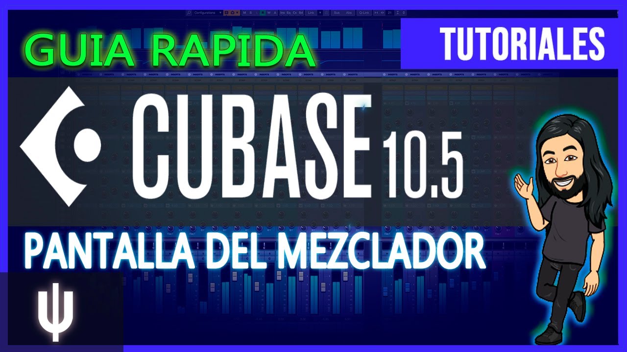 Cubase 10.5 Pantalla Del Mezclador - Guia Rapida