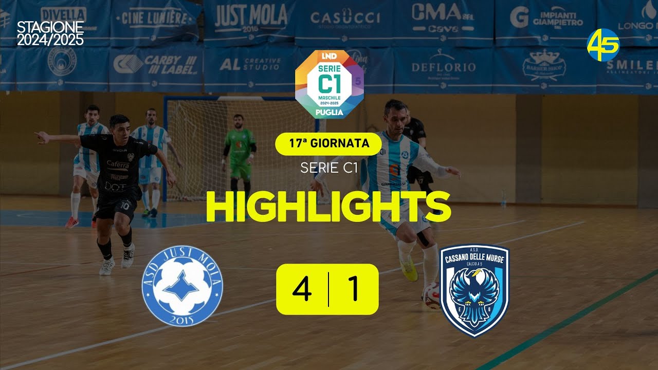 Just Mola-Cassano 4-1 | HIGHLIGHTS | Serie C1 2024-25