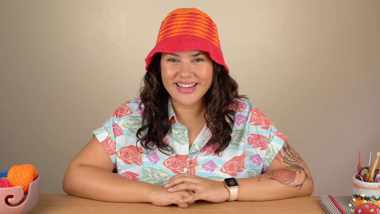 COMO FAZER BUCKET HAT DE CROCHÊ FÁCIL | ATELIÊ JÉSSICA BRANDÃO | #103