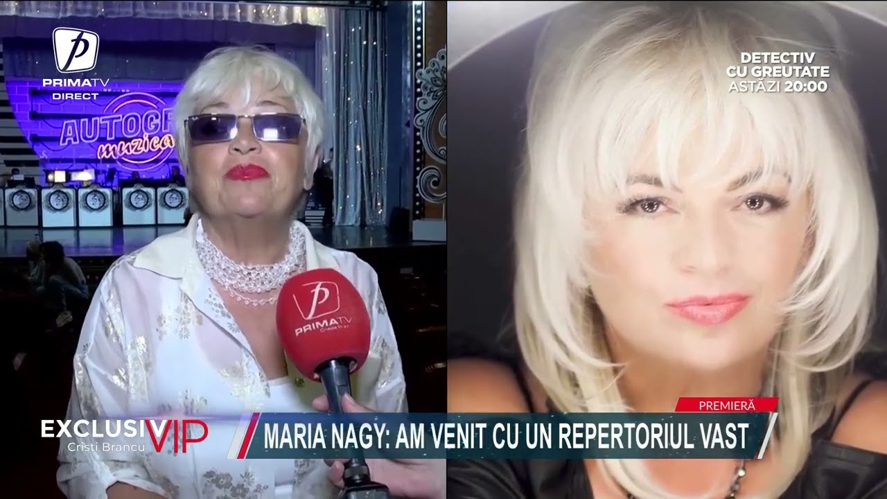 Maria Nagy și-a serbat cei 50 de ani de activitate pe scena Teatrului Tănase