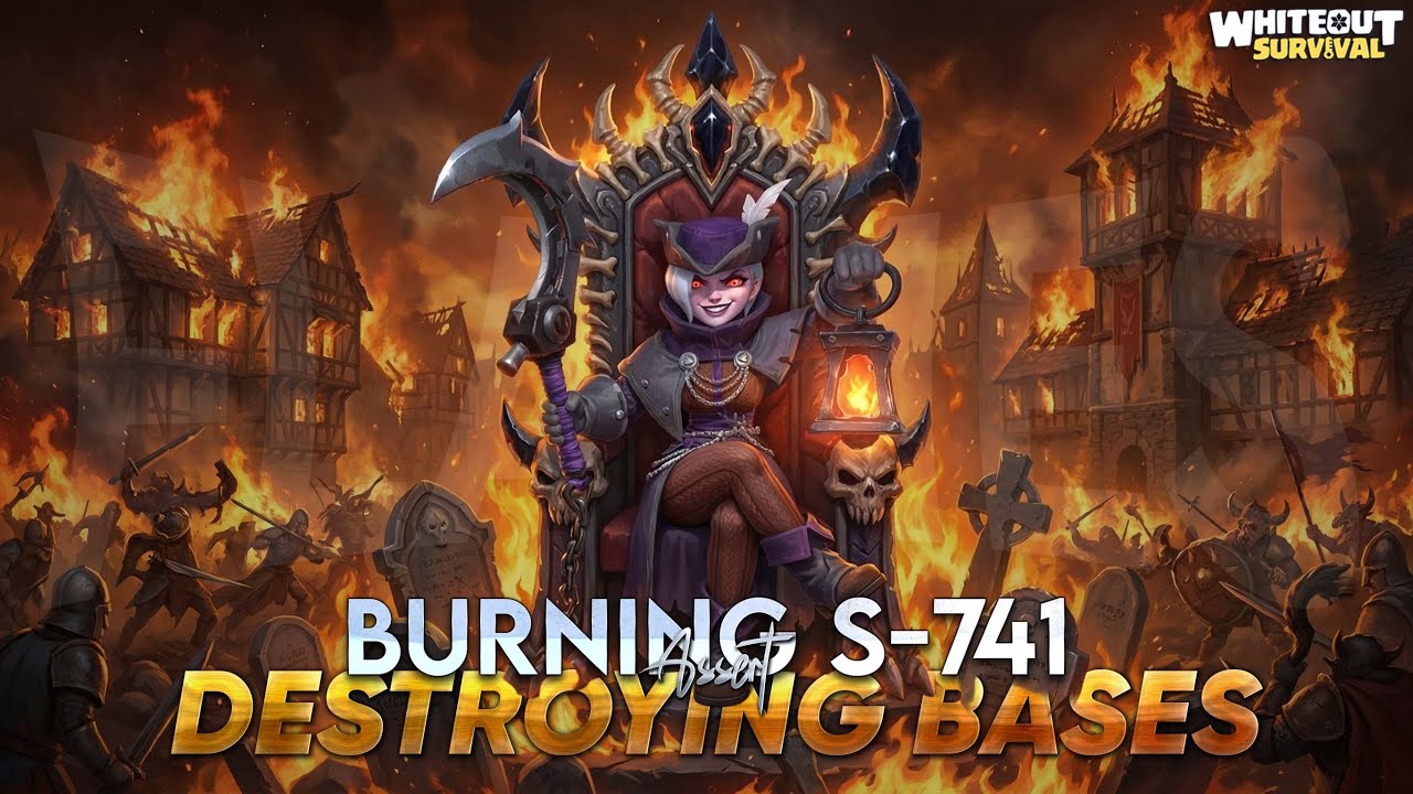 Burning down State 741 | SVS Battle between 794 vs 741 | Whiteout Survival