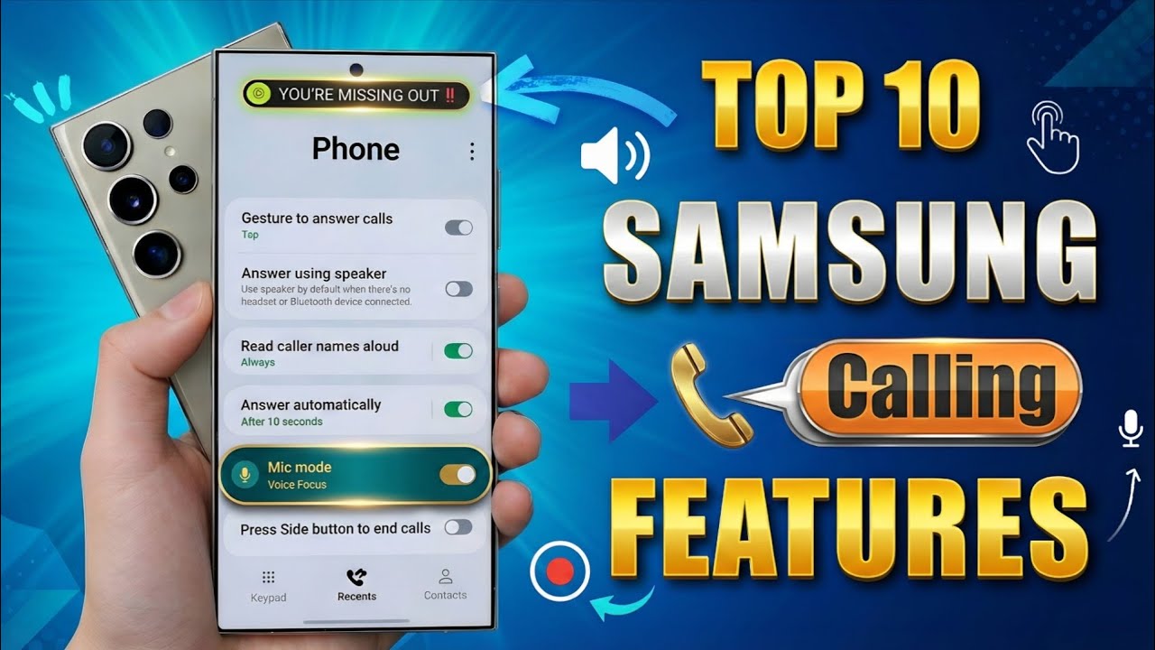 Samsung Calling App Secrets - TOP 10 Hidden Features You Must Try! 😱