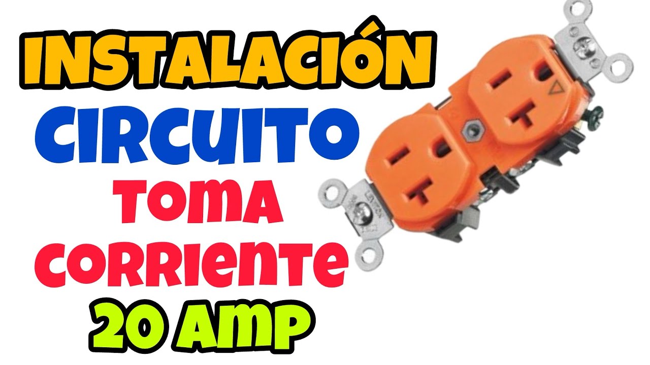 Instalación TomaCorriente 20 Amp #PUBLICIDADPAGADA  con Cable de Cobre Indiana Wire And Cable