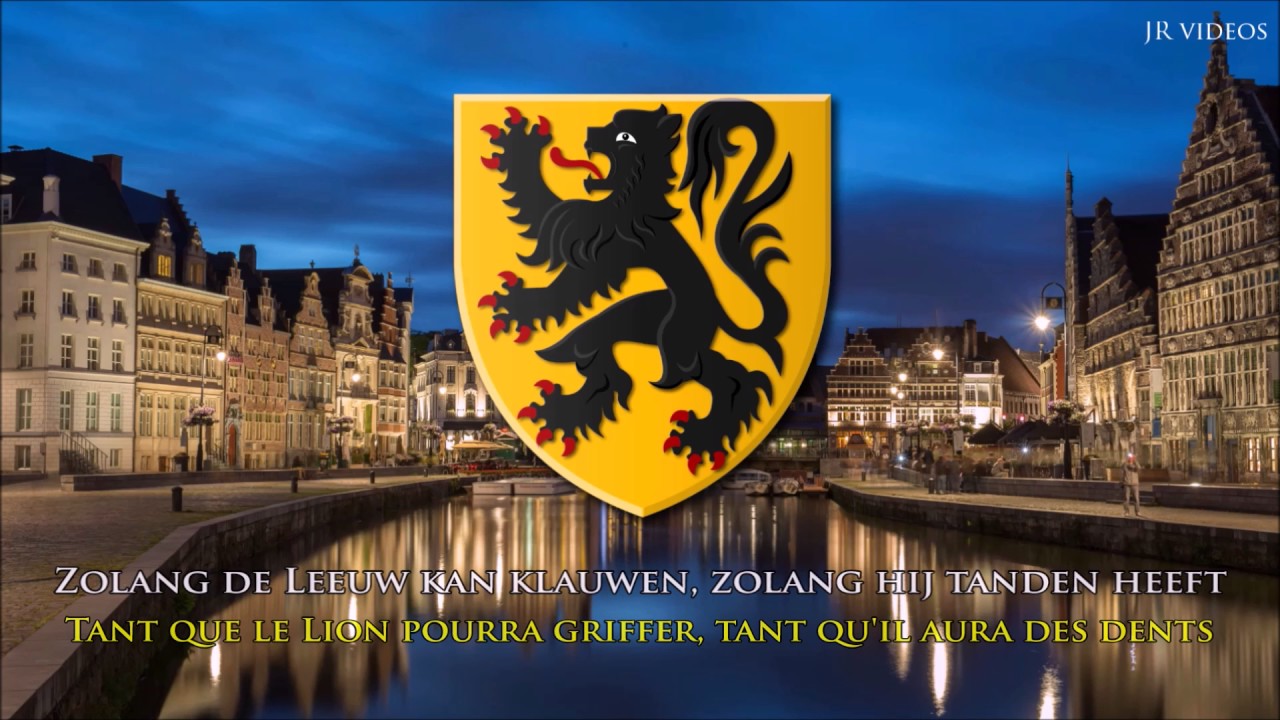 Hymne Communauté Flamande (traduction) - Anthem of Flanders (NL/FR)