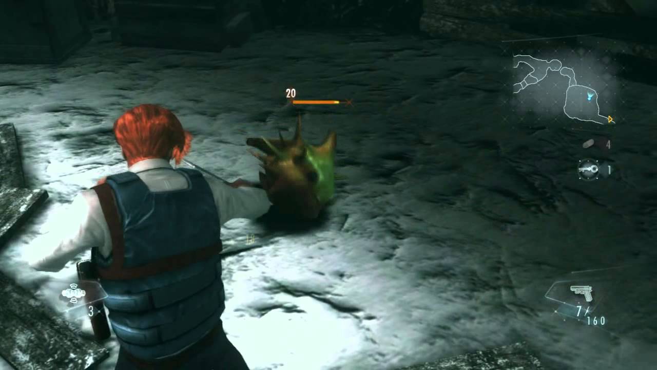 Resident Evil Revelations HD raid mode solo Raymond Stage 4 Trench mode trinity bonus gameplay