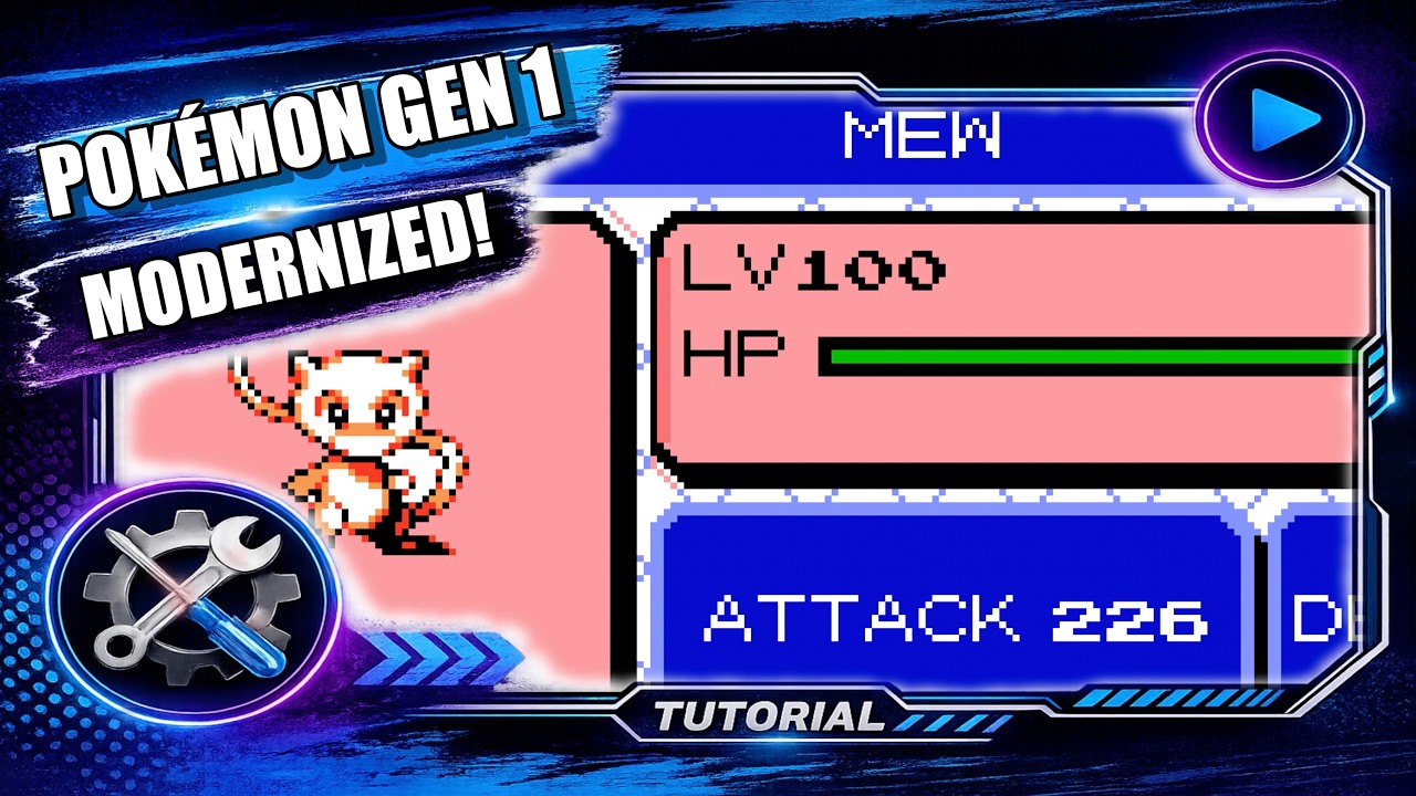This MOD Makes Pok&eacute;mon Gen 1 Recomp Look SO MUCH Better!