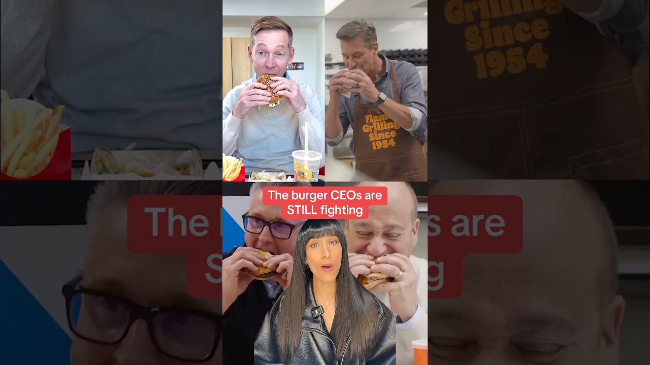 The burger CEOs are STILL fighting