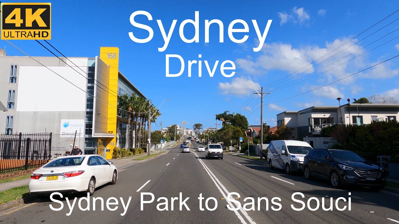 Driving Sydney Park to Sans Souci | Sydney Australia 