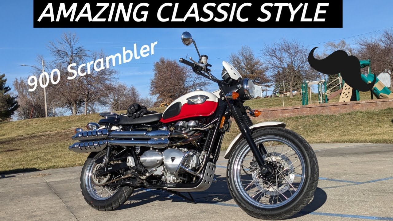 True Modern Classic w/ Carbs! 2006 Triumph Scrambler 900 - Wahoo!