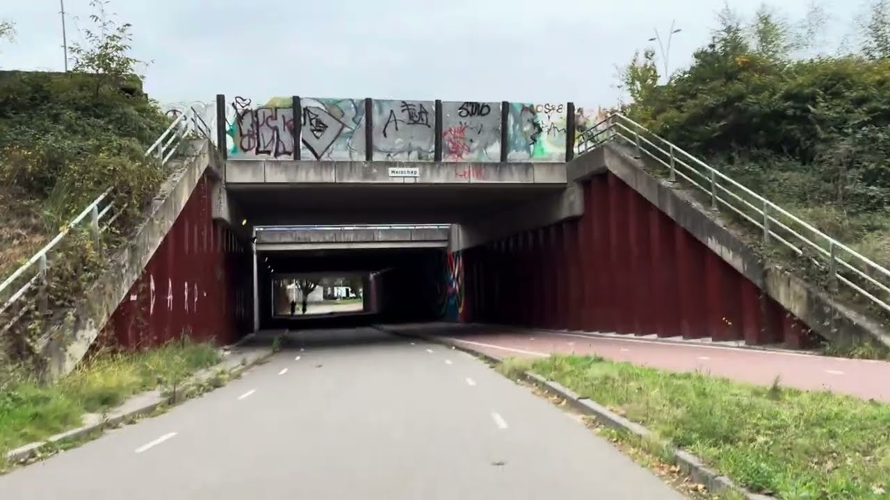 Autumn Cycling from Meerhoven to Eindhoven 🍂 | ASML Marathon Surprise 🇳🇱