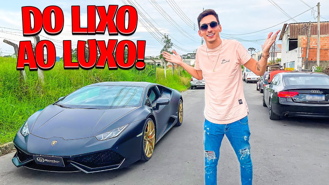 OLHA COMO FICOU A LAMBORGHINI DA ENCHENTE DEPOIS DE 1 ANO!