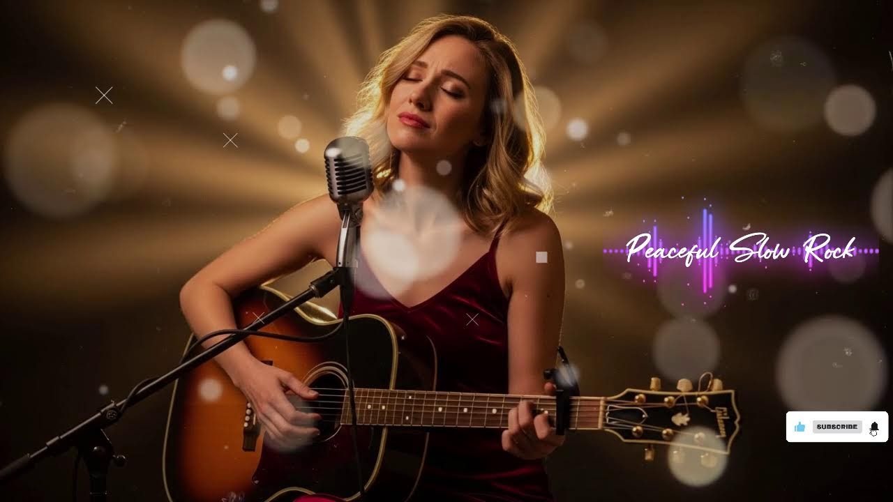Slow Rock Live Stream 🎸 | Emotional Guitar Rock for Work, Focus & Relaxing Nights