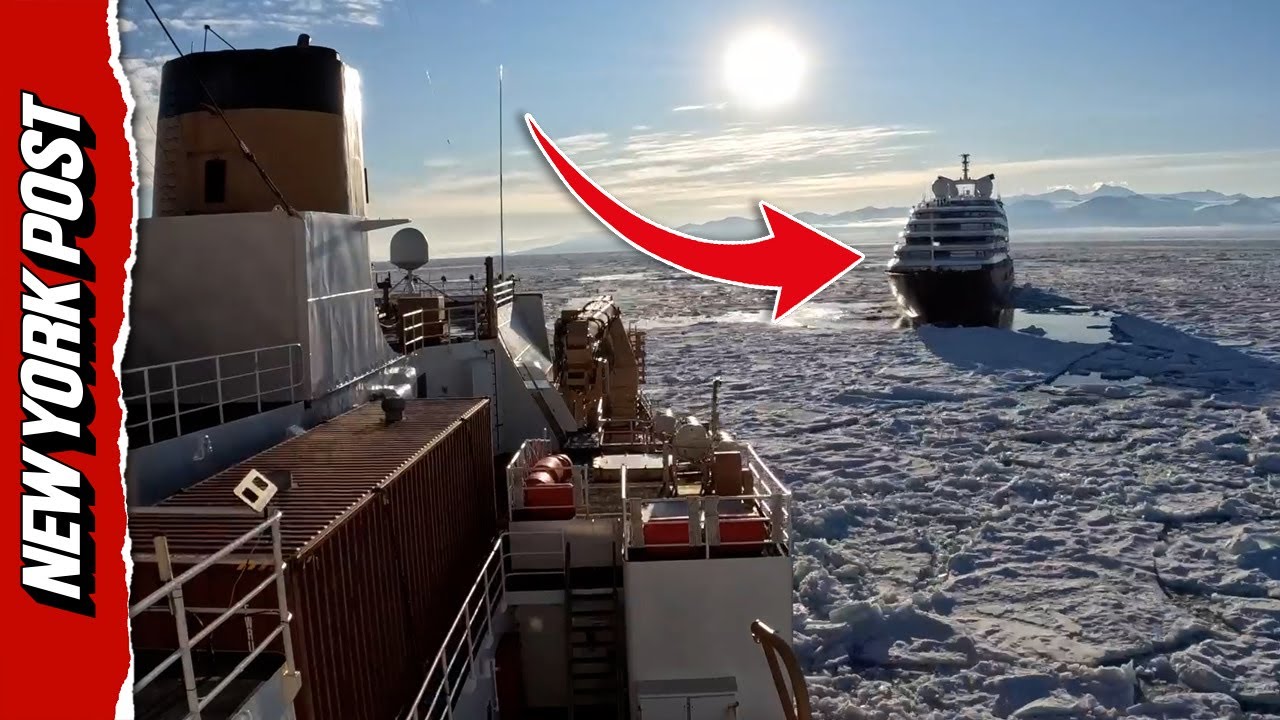 US Coast Guard Comes to the Rescue of Cruise Ship Stuck in Antarctic Ice