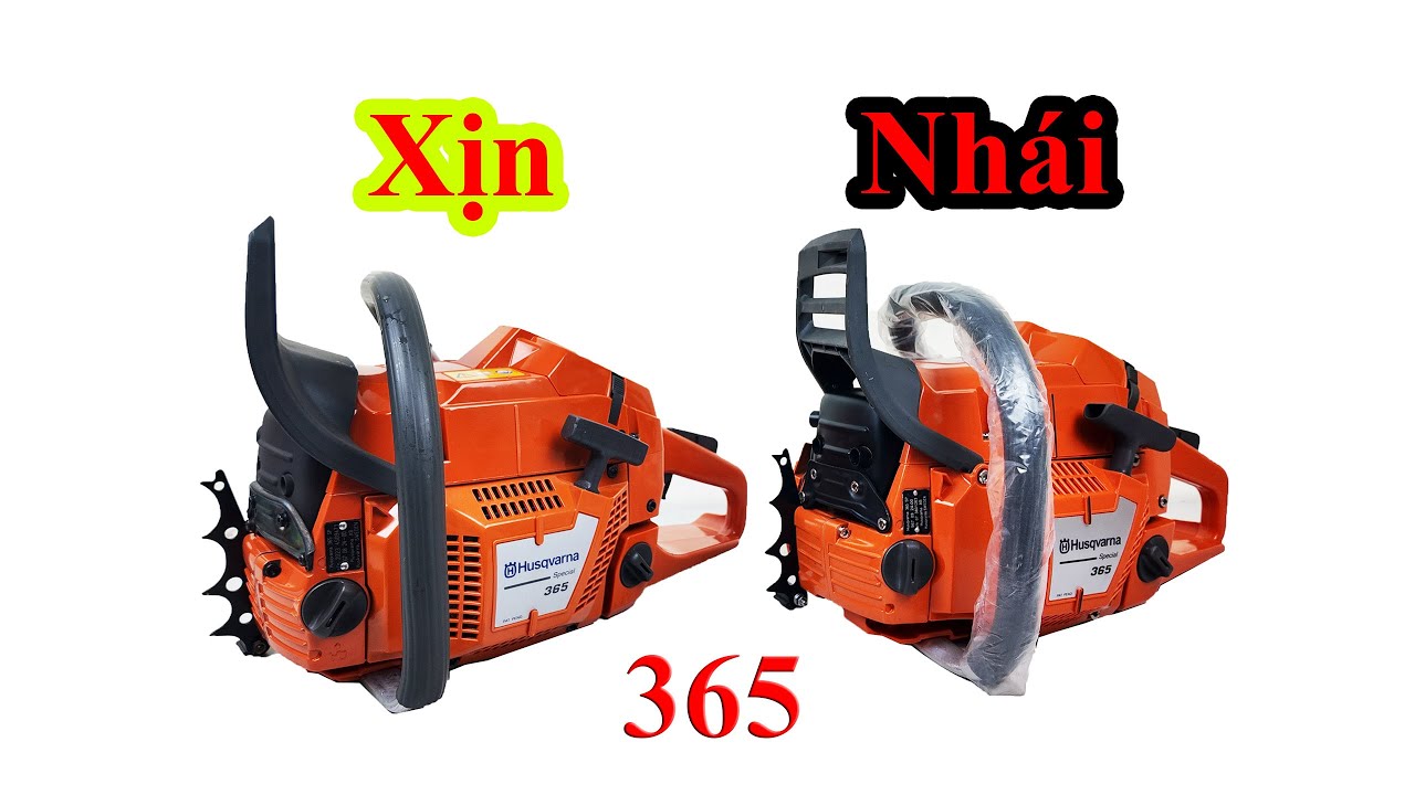 Phân biệt từng chi tiết máy cưa xích 365 chính hãng