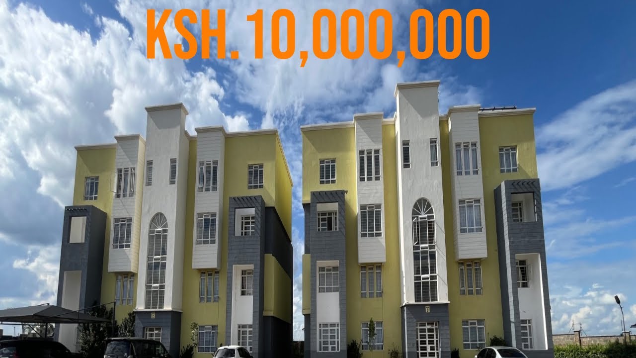Inside a 10,000,000 💵 3 Bedroom Duplex Apartments-Juja Fairlands