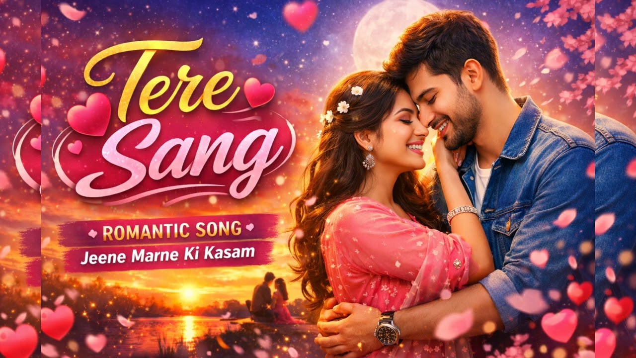 Tere Sang 💖 | Romantic Love Song 2026 | Hindi Love Song | 4K