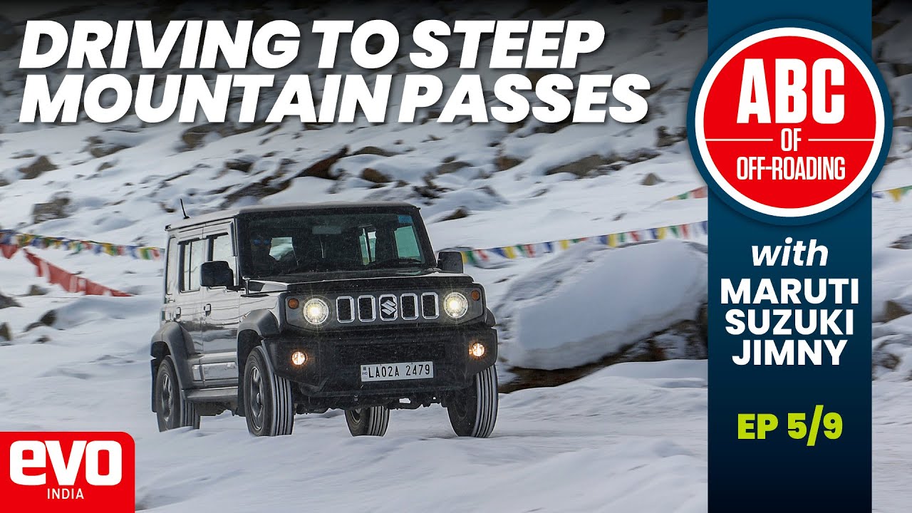 Jimny Off-roading Tutorial | Negotiating Mountain Passes |  EP 5/9 | evo India